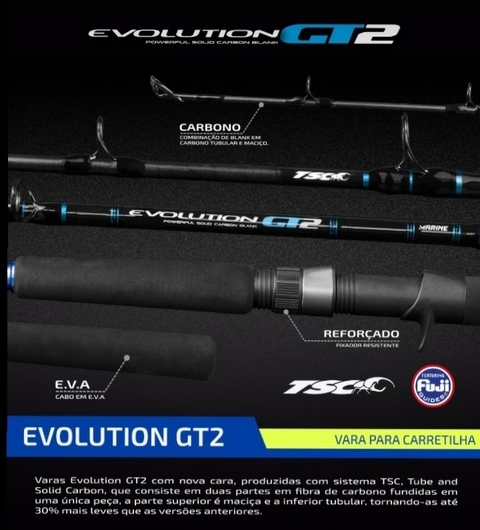 MARINE SPORTS EVOLUTION GT2 1 TRAMO 1,98MTS 20-50LB