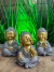 Trio de Budas Sorridentes