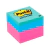 Bloco de notas adesivas 3M post-it cubinho 400F
