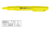 Caneta marca texto CIS mini lumini cores neon UN - comprar online