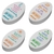Borracha decorada tr MERCUR oval frases unidade