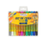 Giz de cera BRW jumbo retrátil aquarelável 12 cores