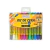 Giz de cera BRW jumbo retrátil aquarelável 12 cores