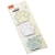 Bloco autoadesivo BRW recado smart notes tokens pet 25fls blister