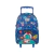 Mochila infantil DERMIWIL kids astronauta c/ rodinha g
