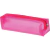 Estojo pvc ACP lights pink 1 zíper pequeno