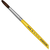 Pincel escolar TIGRE redondo N°18 amarelo un - comprar online