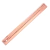 Régua DELLO rosê metalizada 30cm - comprar online