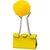 Prendedor de papel BRW binder 25mm pompom blister c/4 - Mics Papelaria