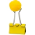 Prendedor de papel BRW binder 25mm pompom blister c/4 - Mics Papelaria