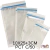 Saco adesivado transparente DON PAPER 10x25+3cm aba c/50