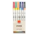 Marcador artístico BRW evoke dual magic brush pen 6 cores
