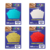 Papel A4 OFF PAPER glitter 180gr c/5fls