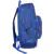 Mochila escolar LUXCEL up4you grande 1 bolso azul - Mics Papelaria