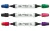 Caneta de quadro branco CIS duo marker 2 pontas 2 cores un
