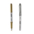 Pincel marcador permanente BIC marking 1.1mm dourado/prata un