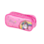 Estojo escolar BRW magic duplo rosa