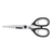 Tesoura MOLIN love black and white 18cm - comprar online