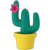Imagem do Borracha decorada TILIBRA cactus 28x39mm sortida