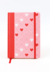 Caderneta Loveskine Pink Heart MOLIN capa dura 80 FLS Un.