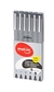 Marcador artístico brush 5 pontas + 1 pincel MOLIN
