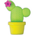 Borracha decorada TILIBRA cactus 28x39mm sortida
