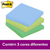 Bloco de recado 3M pos-it super adesivo colecao oasis c/3 cores 76x76mm - comprar online