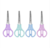 Tesoura escolar CIS tons pastel KS-125P un