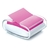 Dispensador de post-it 3M colorido c/ 1 bloco 90F 76x76mm - comprar online