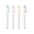 Caneta marca texto BRW retrátil pastel un