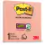 Notas adesivas 3M post-it bloco 90F colorido 76x76mm - Mics Papelaria