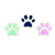 Borracha fantasia KAZ ZOO patinhas sortidas
