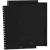 Refil caderno smart DAC preto pautado 20x27,5cm 48fls 90g