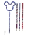 Kit escolar mickey MOLIN 3 lápis + 1 caneta decorada - comprar online