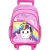 Mochila infantil BRW magic rosa c/ rodinha