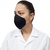 Máscara style preta IMPEC semi facial reutilizável