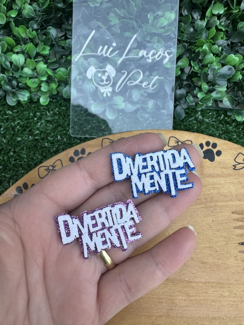 Adesivo Divertidamente c/ 10 uni (5 cada cor)