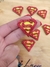 Adesivo Super Man c/ 10 uni