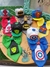 Conjunto Liga da Justiça c/ Boné (5 conjuntos 1 de cada personagem)