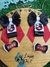 Conjunto RBD Vermelho c/ 5 conjuntos (5 Gargantilha+5 Laços)