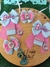 Conjunto Barbie Espelho (5 Gargantilhas+ 5 Laços)