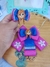 Conjunto Cetim Frozen Ana c/ 5 Kits (5 Gargantilhas + 5 laços)