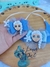 Conjunto Inverno Frozen Elsa c/ 5 kits (5 Gargantilhas+ 5 Laços) - comprar online