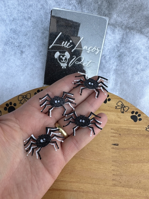 Adesivo Aranha 3D c/ 10 uni