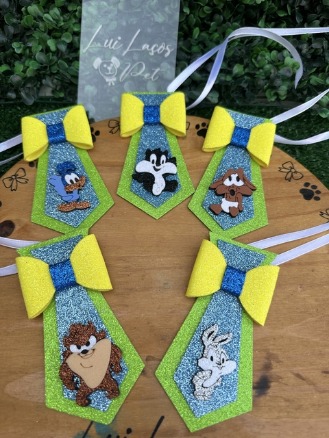 Gravata EVA Looney Tunes Baby c/ 10 uni sortidas (2 de cada personagem)