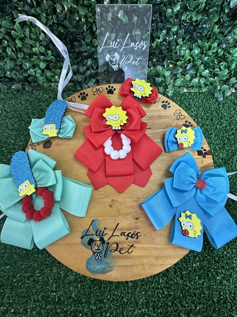 Conjunto Fita Fêmea Simpsons c/ 3 kits (1 kit de cada personagem)