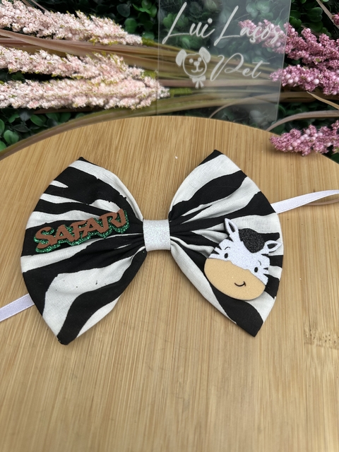 Gravatão Borboleta Safari Zebra c/ 3 uni - comprar online