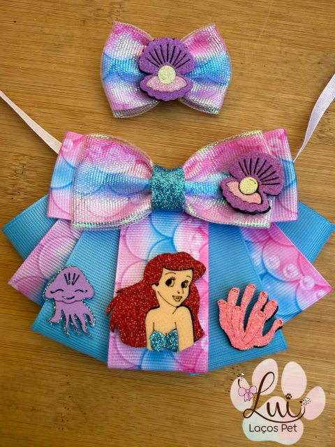 Conjunto Ariel Escamas - 3 Laçarotes 3 Laços - comprar online