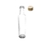 Botella CILÍNDRICA x 250 cristal x 20 unidades - tienda online