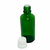 Gotero colirio Verde x 50 Ml x 20 Unidades Inserto y Tapa